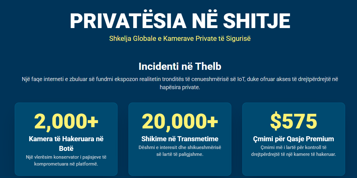 PRIVATËSIA NË SHITJE
